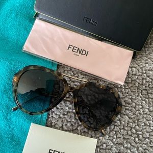 Leopard Print Fendi sunglasses
